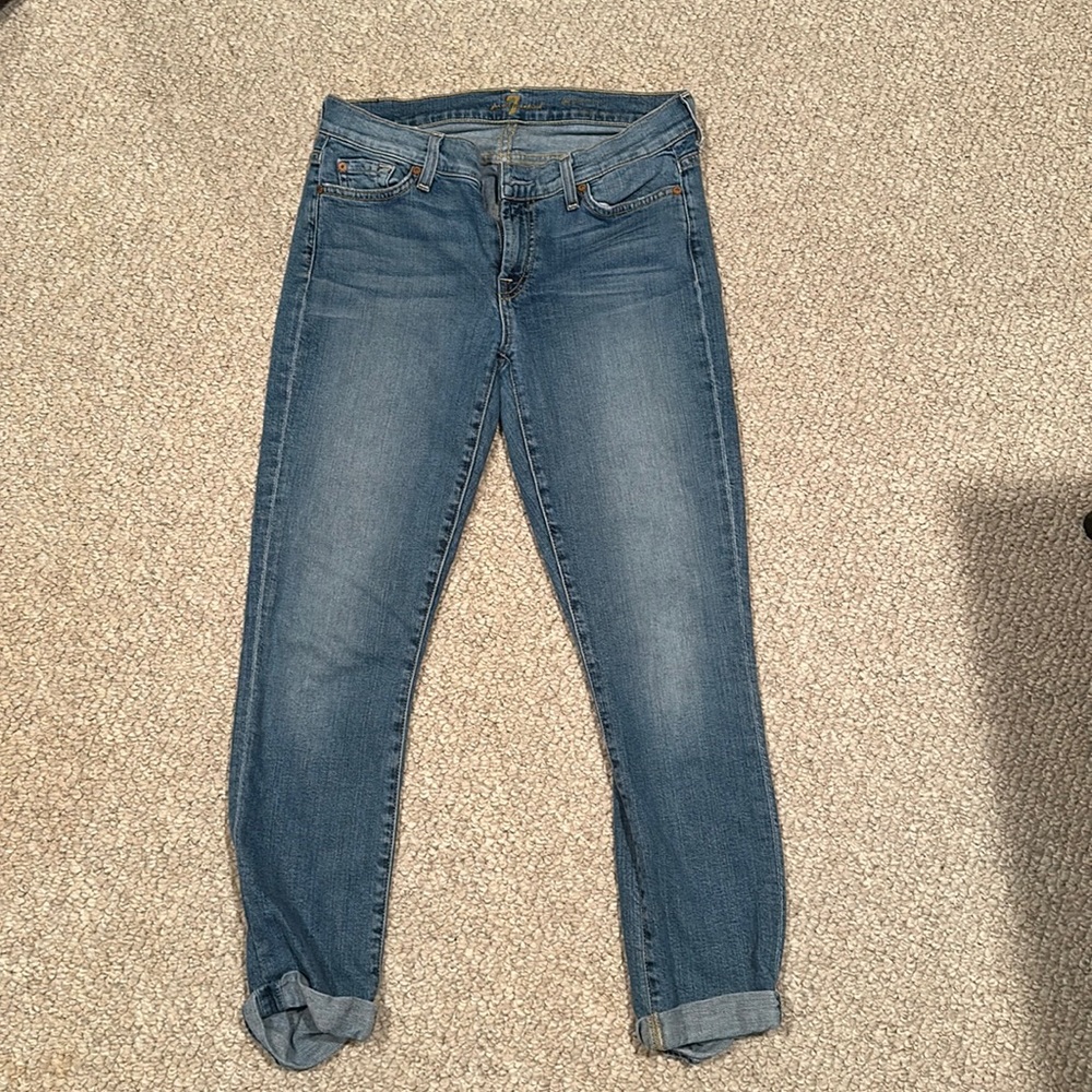 7 for all man kind jeans size 28